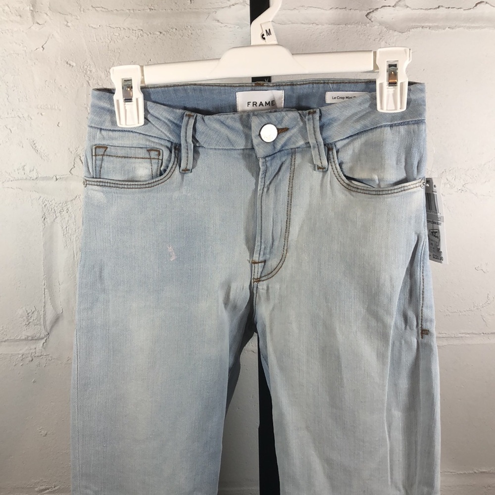 Frame Le Crop Mini Boot Jeans- Division Size 27 NWT - Picture 5 of 12